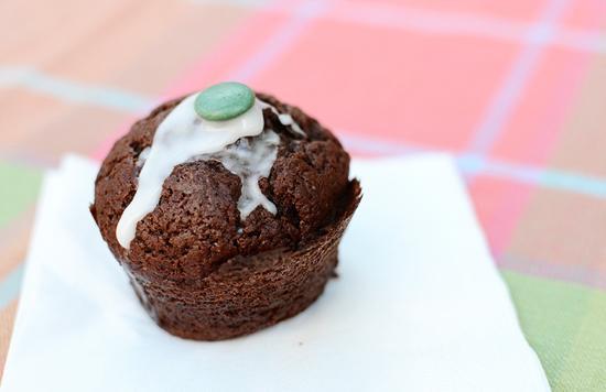 muffin al cioccolato per feste bambini