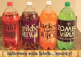 bottiglie personalizzate per feste a tema halloween