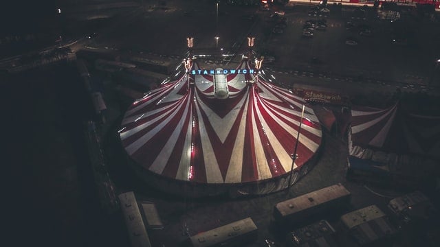 Circus party ispirazione
